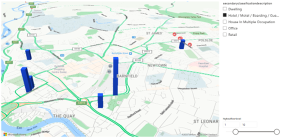 Power BI Azure Map visual