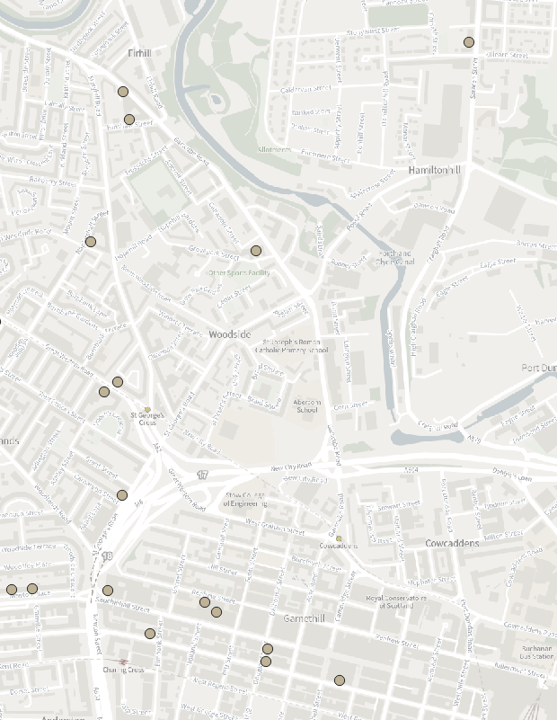 AddressBase Core records for classification 'CM'