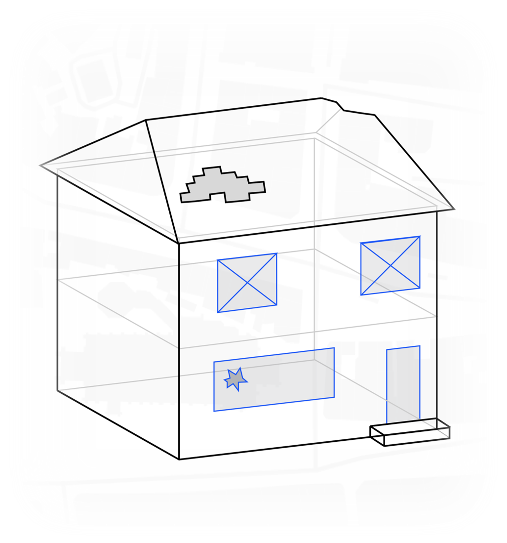 Image of a derelict building