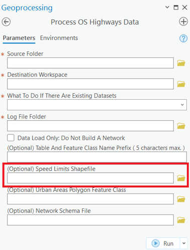 image of a dialogue box in ESRI